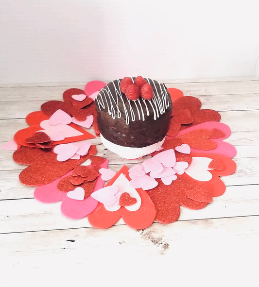 Valentine’s Day Truffle Cake