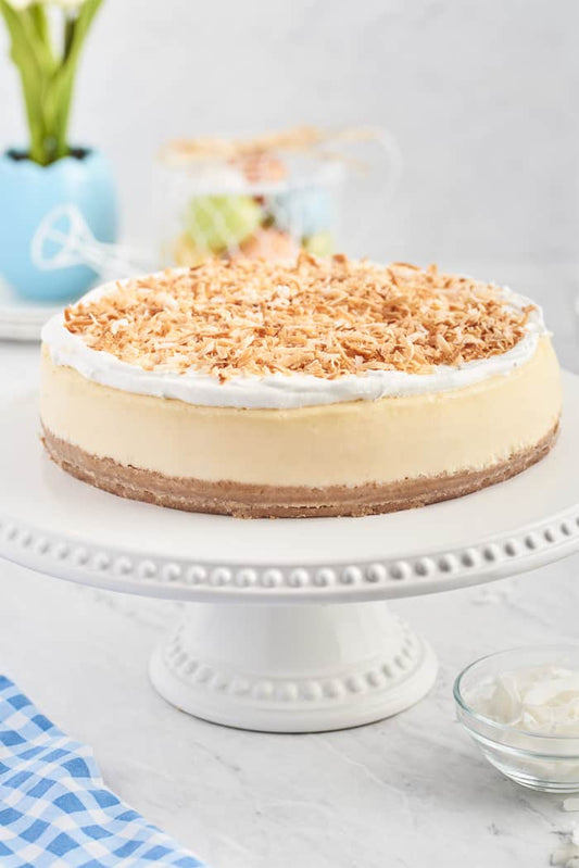 Toasted Coconut Cheesecake