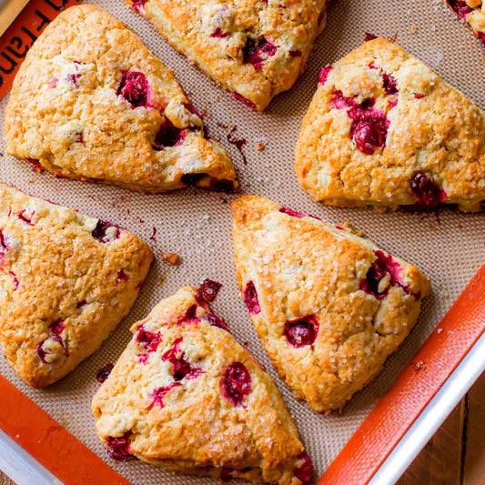 Cranberry Orange Scones