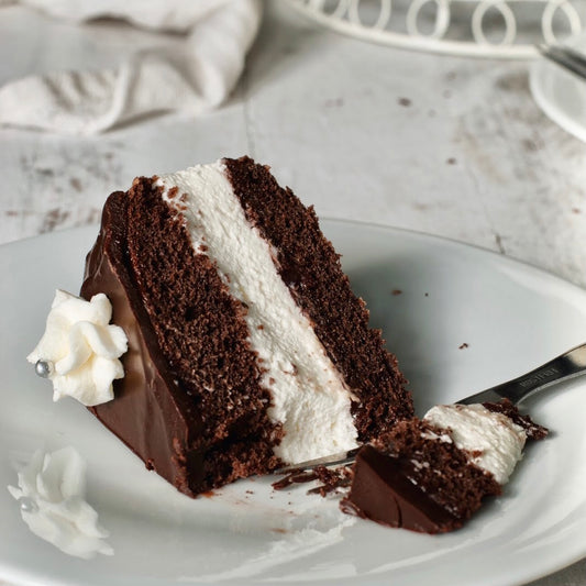 Polish Chocolate Cream Cake (Wuzetka)